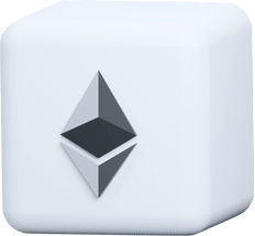 Ethereum white cube