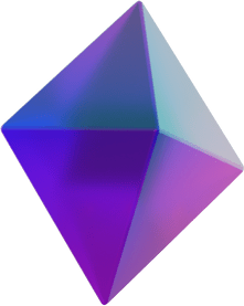 Abstract web3 crypto shape diamond