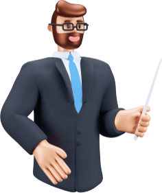 businessman presentation stick pointer
