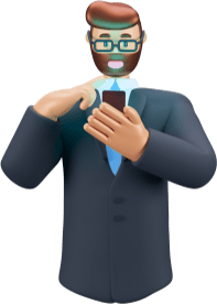 businessman using mobile phone