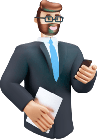 businessman with cellphone