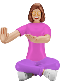 Girl pose stretch sit yoga