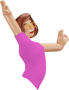 Girl yoga pose  relaxed stretch