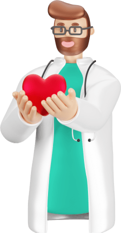 Doctor with a heart