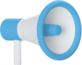 Marketing megaphone horn
