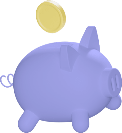 Piggy bank money save